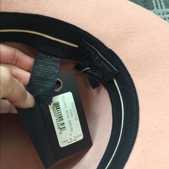 NWT Rag & Bone BN floppy brim fedora hat Small - Picture 3 of 4